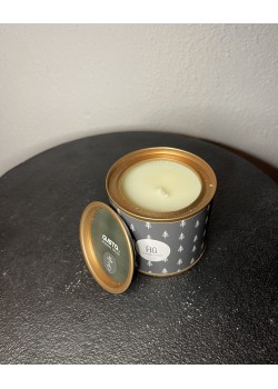 Kaars in verfblikje