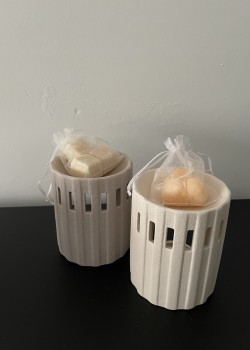 Waxbrander gestreept